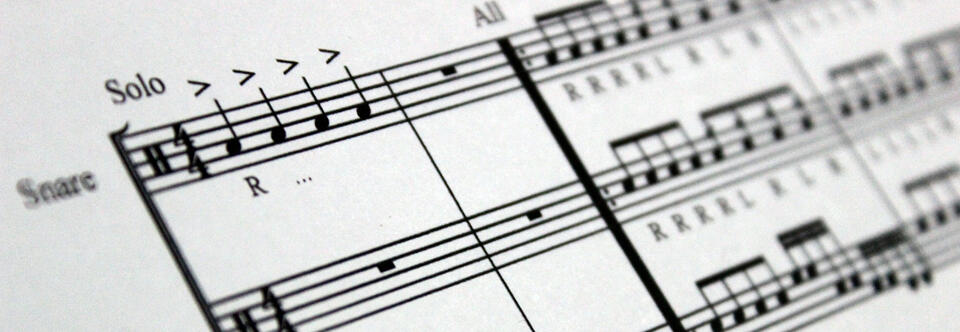 Free Drumline Sheet Music! Free drum sheet music for snareline and tenorline performers to use with Drum Audits!